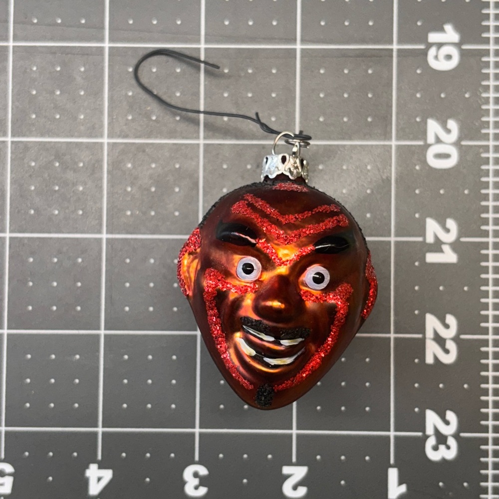 Department 56 Devil Face Ornament Halloween Ornament